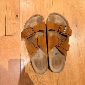 Birkenstock Brown Suede Sandals